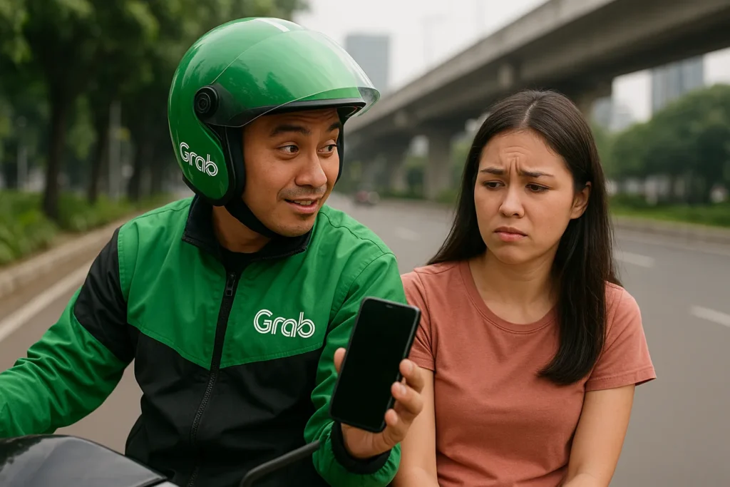 grabタクシーのナンパ
