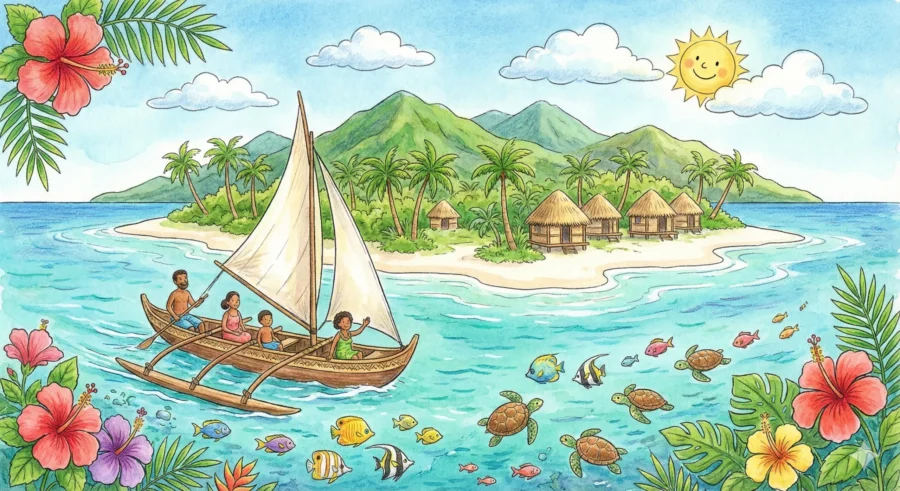 フィジーの人の画像